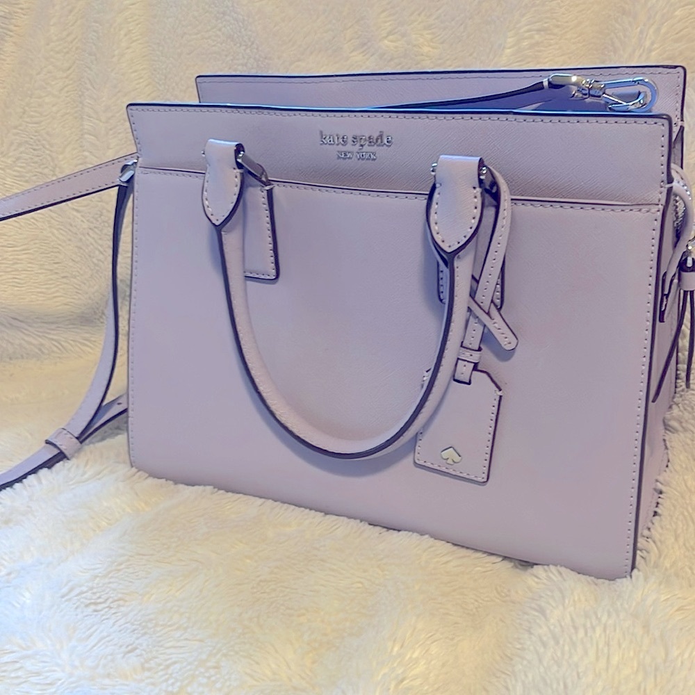 Lavender Kate Spade Satchel Purse